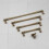 96mm Handle Antique Brass Traditional T-Bar 8