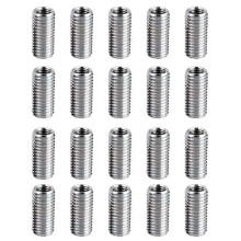 20 Pcs Thread Reducing Nuts, M8 Male to M6 Female Thread Screw Sleeve Bolt Conversion Nuts, Threaded
