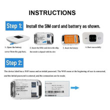 4G Wireless WiFi Router MiFi 150Mbps WiFi Modem Car Mobile WiFi Wireless Hotspot Support 10 Users wi