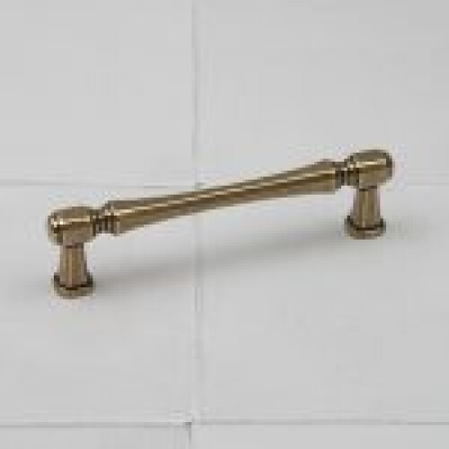 96mm Handle Antique Brass Traditional T-Bar