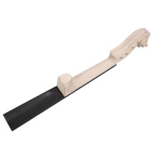 4/4 Size Maple Violin Neck Ebony Fingerboard Violin DIY Kit with Hand Carved Scroll