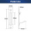 2 Pack Pocket Door Pull Solid Pocket Door Flush Edge Pull Pocket Door Handles in Matte 2