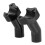 3.5Inch Tall Pullback Handlebar Risers for Harley Softail Dyna Sportster Touring Pullback Aluminum S 1