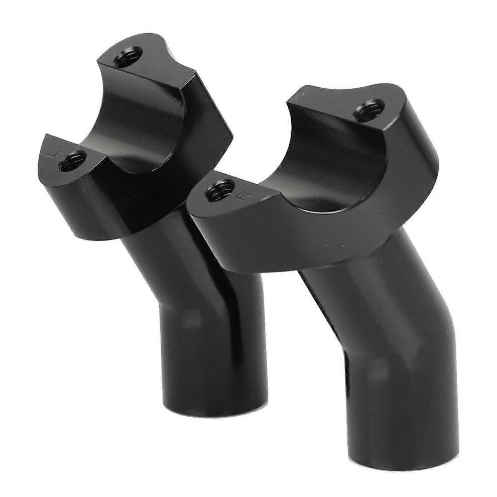 3.5Inch Tall Pullback Handlebar Risers For Harley Softail Dyna Sportster Touring Pullback Aluminum S 8472867558451