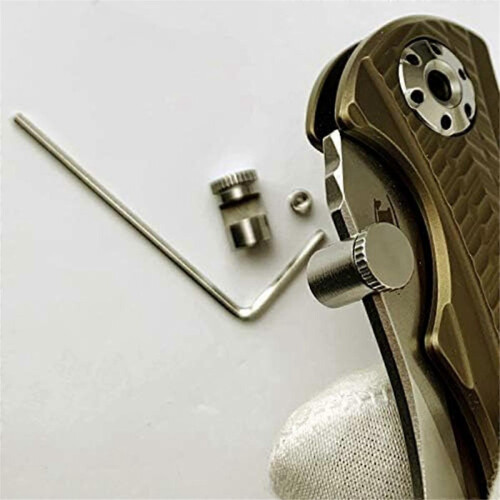 1Set Thumb Stud Replacement for Buck 110 Knife with Hex Wrench 1