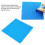 3D Printing Pen Silicone Design Mat,Foldable 3D-Pen Mat Professional Flexible with Basic Templates F 5