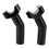 3.5Inch Tall Pullback Handlebar Risers for Harley Softail Dyna Sportster Touring Pullback Aluminum S 2