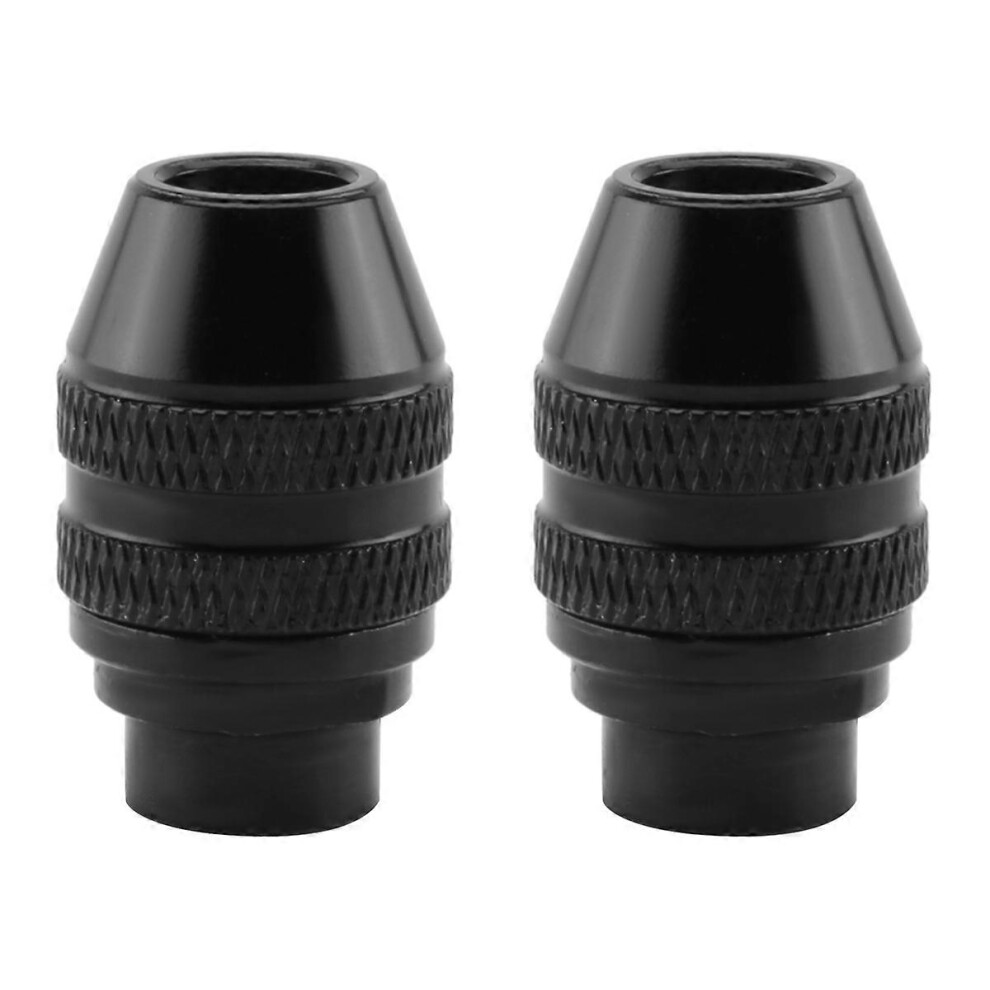 2Pcs Multi Quick Change Keyless Chuck Universal Chuck Replacement For Dremel 4486 Rotary Tools 3000 8157536218422