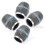 4PCS Microphone Windscreen Heads, Microphone Ball Head Mesh Grill Vocal Microphone Replacement Grill 5