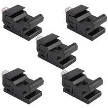 5pcs Camera Metal Cold Shoe Hot Shoe Flash Bracket Mount Adapter With 1/4 Tripod Screw for Light Sta
