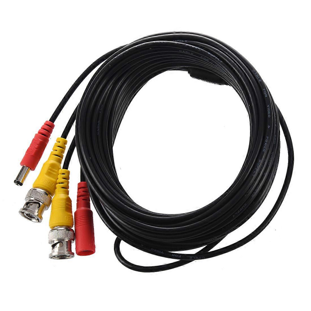 10M 33Ft Security Video/ Power Cable Bnc + Rca Plug Combination Cable For Cctv Camera 8379006927812