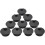 10 pcs 35mm black cable grommet cable outlet desk table wire 2