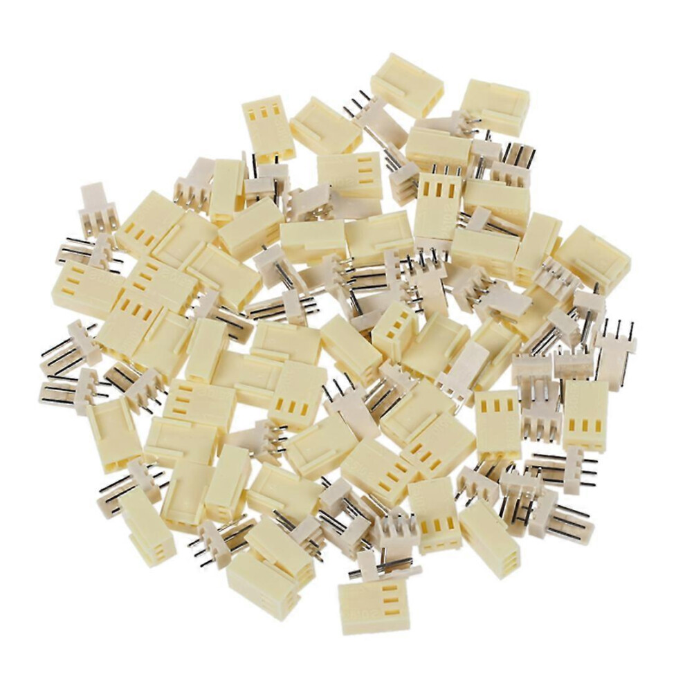 50 Pieces Kf2510-3P 2.54Mm Pcb Header 3-Pin Connector Crimp Terminal Housing 8213271297068