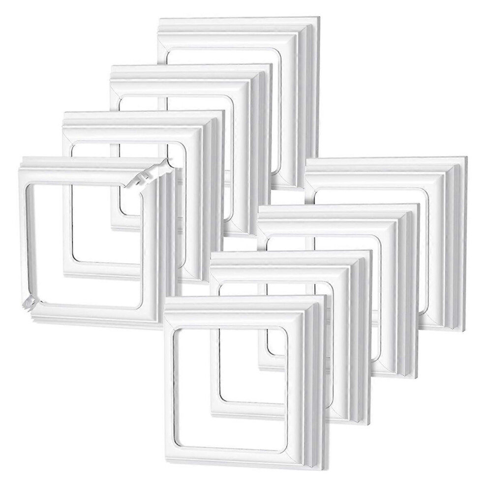 4X4inch Vinyl Post Skirt Post Base Cover Column Wraps For Porch Deck Post Base Vinyl Post Sleeve Pos 8427079695050