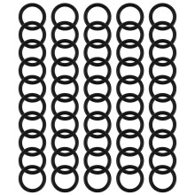50 x nitrile rubber O ring black 11 mm x 15 mm x 2 mm Washer Sealing bags Rubber pads
