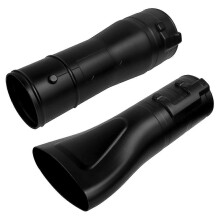 2Pc 191B21-6 191L13-5 Adapter Pipe &197889-6 Flat End Nozzle for Makita Blower XBU02Z,for Makita X2