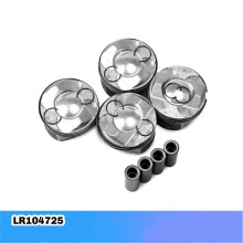 4Pcs Engine Piston Assembly with Piston Ring Kit LR104725 for Land Rover 2.0T AJ200 Turbo Gas 2018+