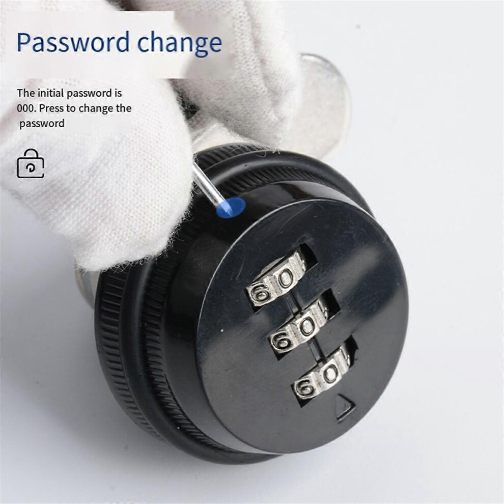 20Mm Mechanical Combination Lock Anti Theft Lock For Office Filing Cabinet Drawer Envelope Box Stora 8383437091936