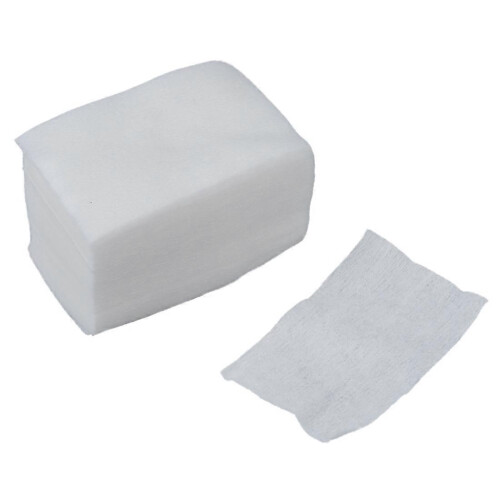 320pcs Lady White Nail Polish Remover Rectangular Face Cleaning Cotton Pads 2