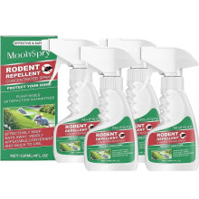 (4pcs) Peppermint Rat Repellent Spray - Natural, Safe, Long-Lasting Indoor & Outdoor Rodent Control, Pet-Friendly, Non-Toxic