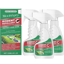 (3pcs) Peppermint Rat Repellent Spray - Natural, Safe, Long-Lasting Indoor & Outdoor Rodent Control, Pet-Friendly, Non-Toxic