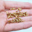 520pcs M2 M2.5 M3 Metric Female Thread Knurled Brass Threaded Insert Embedded Nuts Assortment Kit 3