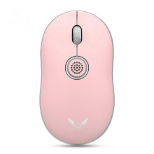 Shxx Wireless Mouse, 2.4G Ergonomic Silent Mouse, 1600 DPI Portable Laptop Mouse for Office Business, Pink A921