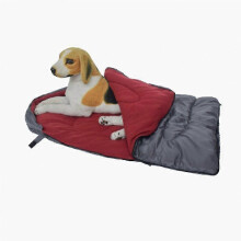 (red) Outdoor camping pet cat litter dog house dog sleeping bag warm dog sleeping bag