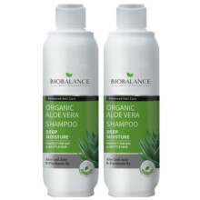 Bio Balance Shampoo Aloe Vera Twin Pack |Nourishes Hair Strands & Restores Moisture - 330ml