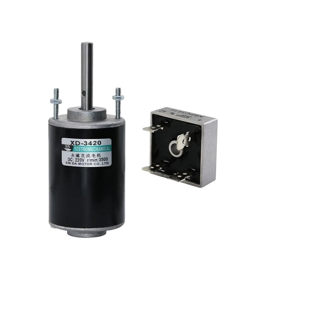 220V 3500Rpm Speed Electric Motor 30W Adjustable Speed With Bracket And Rectifier Cw Ccw 9771547167020