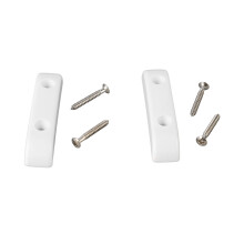 Repose-pouce en plastique premium GM02 pour basse électrique - Installation facile, blanc