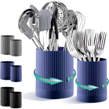 Utensilios de cocina de plástico giratorios 360 (paquete de 2)