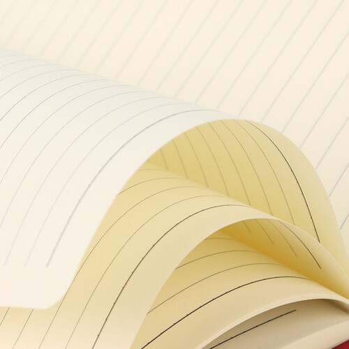 A5 lined notebook hardcover 200 pages thick smooth paper 1