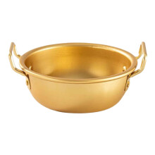 Aluminum Rice Wine Bowl Sauce Bowl Traditional for Restaurant Dinner Camping 13.5cm
