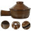 Ceramic Soup Bowl with Lid & Handle: Multifunctional Cookware 4