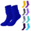 Κάλτσες Crew για γυναίκες 5 ζευγάρια Soild Color Κάλτσες Γυναικείες Κάλτσες με μπότες 3