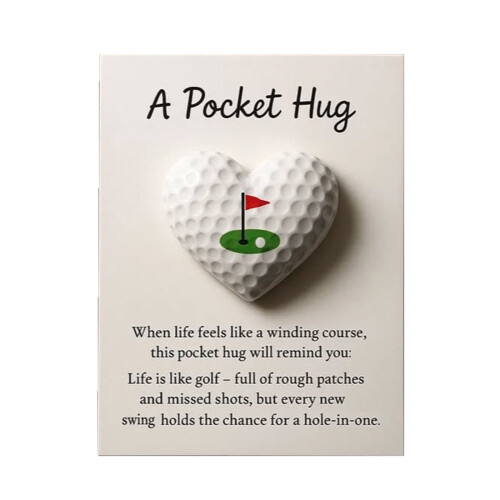 Baseball Pocket Hug Token Inspirational Keepsake 1 piece 1