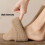 Womens Solid Mid Calf Socks, 5 Pairs Women's Solid Mid-Calf Socks(Khaki*5) 5