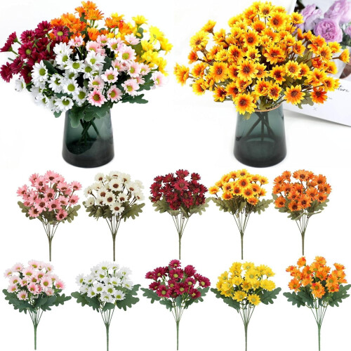 Funsdecor Τεχνητή Μαργαρίτα Ηλιοβασιλέματος για Μαμάδες Εξωτερικού Χώρου με 1