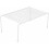 Medium Cabinet Storage Shelf Rack (8.5x13.25") – Steel Wire Organizer for Kitchen, Cupboard, Pantry – White 2