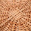 OUNONA Handle Basket Wicker Woven Handheld Basket Chocolate Wicker 1Pack 5
