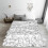 Black and White Cat Blanket 50 x 60 in 4