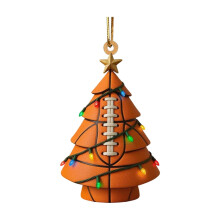 Enfeites de Natal com Bolas de Plástico Divertidas (12 unidades)