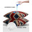 Αδιάβροχα vintage καλύμματα μαξιλαριού UK Union Jack 18x18 ίντσες 4