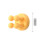 (3PCS,Yellow)Toothbrush Wall Door Silicone Hook Home Multifunctional Self Adhesive Hook Plug Cable Razor Holder-e 1