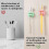 (1PC, Pink) Toothbrush Wall Door Silicone Hook Home Multifunctional Self Adhesive Hook Plug Cable Razor Holder-e 2