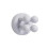 (3PCS,Cloudy Blue)Toothbrush Wall Door Silicone Hook Home Multifunctional Self Adhesive Hook Plug Cable Razor Holder-e 1