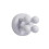 (1PC, Cloudy Blue) Toothbrush Wall Door Silicone Hook Home Multifunctional Self Adhesive Hook Plug Cable Razor Holder-e 1