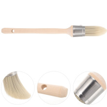 Birch Trim Paint Brush 1Pcs For Home Painting Supplies And Diy Projects With Tapered