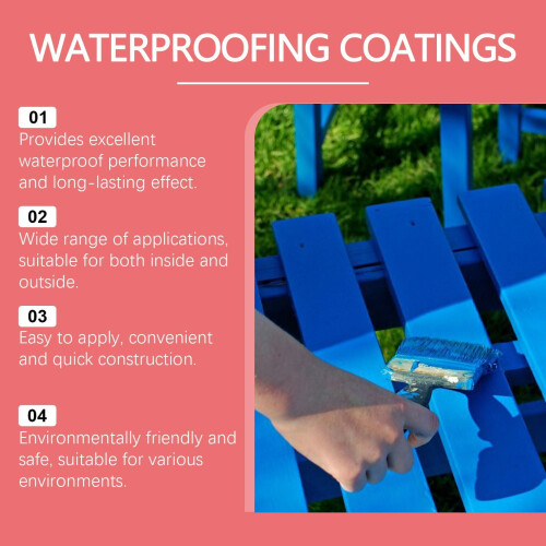 Polymer Cement Waterproof Coating Flexible Anticrack 100g 1